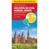 62damrak Marco Polo Wegenkaart 01 Sleeswijk-Holstein / Hamburg - Marco Polo Wegenkaart