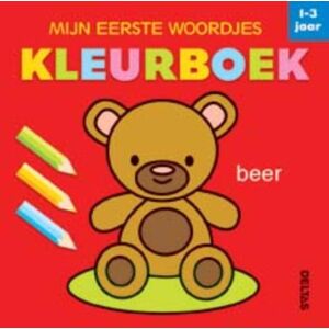 Centrale Uitgeverij Deltas Mijn Eerste Woordjes Kleurboek / 1-3 Jaar Centrale Uitgeverij Deltas Mijn Eerste Woordjes Kleurboek / 1-3 Jaar