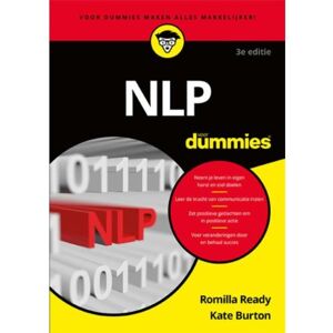 Bbnc Uitgevers Nlp Voor Dummies - Voor Dummies - Romilla Ready Bbnc Uitgevers Nlp Voor Dummies - Voor Dummies - Romilla Ready