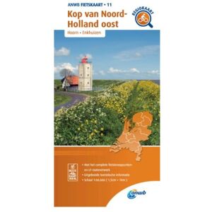 Anwb Retail Kop Van Noord-Holland Oost 1:66.666 - Anwb Fietskaart - ANWB Anwb Retail Kop Van Noord-Holland Oost 1:66.666 - Anwb Fietskaart - ANWB