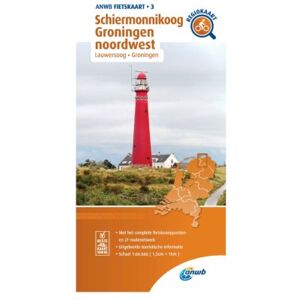 Anwb Retail Fietskaart Schiermonnikoog, Groningen Noordwest 1:66.666 - Anwb Fietskaart - ANWB Anwb Retail Fietskaart Schiermonnikoog, Groningen Noordwest 1:66.666 - Anwb Fietskaart - ANWB