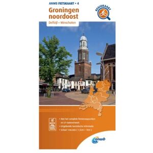 Anwb Retail Fietskaart Groningen Noordoost 1:66.666 - Anwb Fietskaart - ANWB Anwb Retail Fietskaart Groningen Noordoost 1:66.666 - Anwb Fietskaart - ANWB
