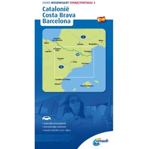 Anwb Retail Anwb Wegenkaart Spanje/Portugal 3. Catalonië/Costa Brava/Barcelona - Anwb Wegenkaart Anwb Retail Anwb Wegenkaart Spanje/Portugal 3. Catalonië/Costa Brava/Barcelona - Anwb Wegenkaart
