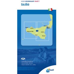 Anwb Retail Anwb*wegenkaart Italië 7. Sicilië - Anwb Wegenkaart Anwb Retail Anwb*wegenkaart Italië 7. Sicilië - Anwb Wegenkaart