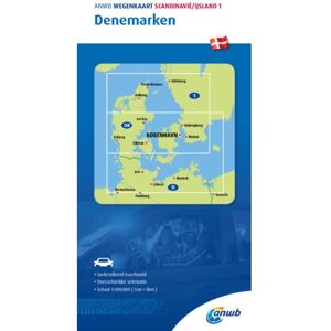 Anwb Retail Anwb Wegenkaart Scandinavië/Ijsland 1. Denemarken - Anwb Wegenkaart Anwb Retail Anwb Wegenkaart Scandinavië/Ijsland 1. Denemarken - Anwb Wegenkaart