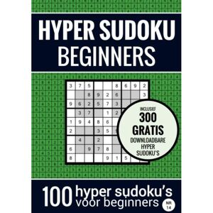 Brave New Books Sudoku Makkelijk: Hyper Sudoku - Nr. 14 - Puzzelboek Met 100 Makkelijke Puzzels Voor - Sudoku Puzzelboeken Brave New Books Sudoku Makkelijk: Hyper Sudoku - Nr. 14 - Puzzelboek Met 100 Makkelijke Puzzels Voor - Sudoku Puzzelboeken