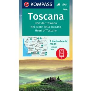 62damrak Kompass Wk2440 Toscana Cuore, Toscane Centraal - Kompass Wanderkarten 62damrak Kompass Wk2440 Toscana Cuore, Toscane Centraal - Kompass Wanderkarten