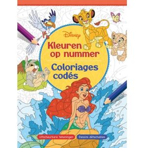 Centrale Uitgeverij Deltas Disney Kleuren Op Nummer / Disney - Coloriages Codés Centrale Uitgeverij Deltas Disney Kleuren Op Nummer / Disney - Coloriages Codés