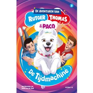 Vbk Media De Tijdmachine - De Avonturen Van Rutger, Thomas En Paco - Thomas van Grinsven Vbk Media De Tijdmachine - De Avonturen Van Rutger, Thomas En Paco - Thomas van Grinsven
