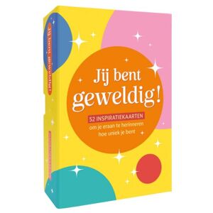Centrale Uitgeverij Deltas Jij Bent Geweldig! - 52 Inspiratiekaarten Centrale Uitgeverij Deltas Jij Bent Geweldig! - 52 Inspiratiekaarten