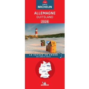 62damrak Michelin Wegenkaart 718 Duitsland 2026 - Nationale Kaarten Michelin 62damrak Michelin Wegenkaart 718 Duitsland 2026 - Nationale Kaarten Michelin