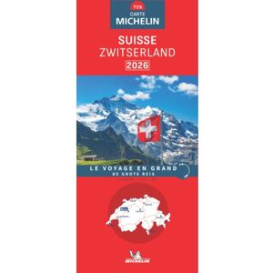 62damrak Michelin Wegenkaart 729 Zwitserland 2026 - Nationale Kaarten Michelin 62damrak Michelin Wegenkaart 729 Zwitserland 2026 - Nationale Kaarten Michelin