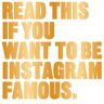 Gardners Read This If You Want To Be Instagram Famous - Henry Carroll