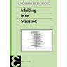 Inleiding In De Statistiek - Epsilon Uitgaven - Fetsje Bijma