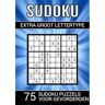 Brave New Books Sudoku Extra Groot Lettertype - 75 Sudoku Puzzels Voor Gevorderden - Puzzelboeken & Meer