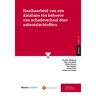 Boom Uitgevers Den Haag Haalbaarheid Van Een Database Ten Behoeve Van Schadeverhaal Door Asbestslachtoffers - Ucall - Rianka Rijnhout