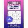 Brave New Books Sudoku Extra Groot Lettertype - Voor Experts - 100 Puzzels - Eén Puzzel Per A4-Pagina - Groot Lettertype Boeken