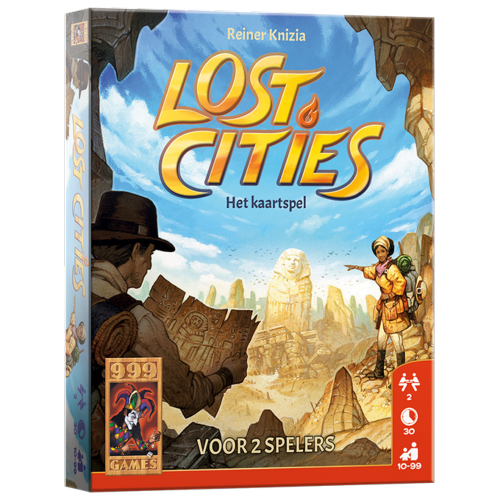 Paagman Lost cities: het kaartspel - kaartspel