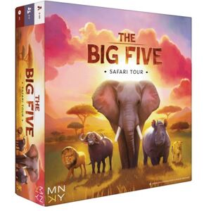 Mnky Entertainment The Big Five - Bordspel - Avontuur & Samenwerking Mnky Entertainment The Big Five - Bordspel - Avontuur & Samenwerking