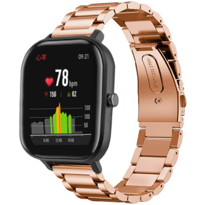 ShieldCase Xiaomi Amazfit GTS stalen band (rosé goud) ShieldCase Xiaomi Amazfit GTS stalen band (rosé goud)