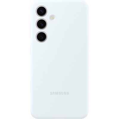 Origineel Samsung Galaxy S24 silicone hoesje (wit) Origineel Samsung Galaxy S24 silicone hoesje (wit)