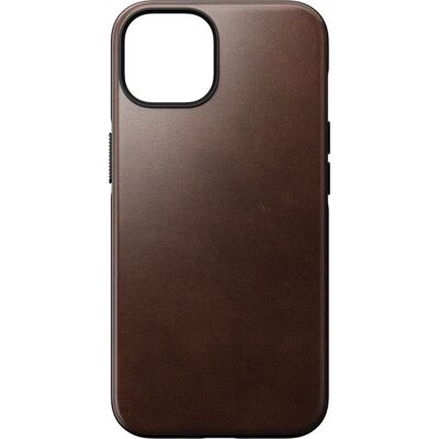 Nomad iPhone 14 Modern Horween leren hoesje (bruin) Nomad iPhone 14 Modern Horween leren hoesje (bruin)