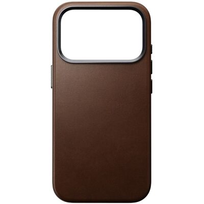 Nomad iPhone 17 Pro Traditional Leather case (bruin) Nomad iPhone 17 Pro Traditional Leather case (bruin)