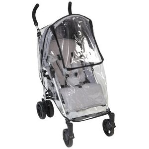 Topmark regenhoes buggy Transparant unisex