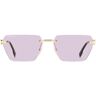 Zonnebril Dsquared Occhiali da Sole D2 0102/S EYR Goud One size Man