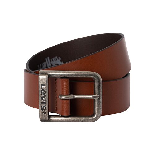 Levi's Riem Levis Metalen logo leren riem Bruin EU XXL,EU S,EU M,EU L,EU XL Man