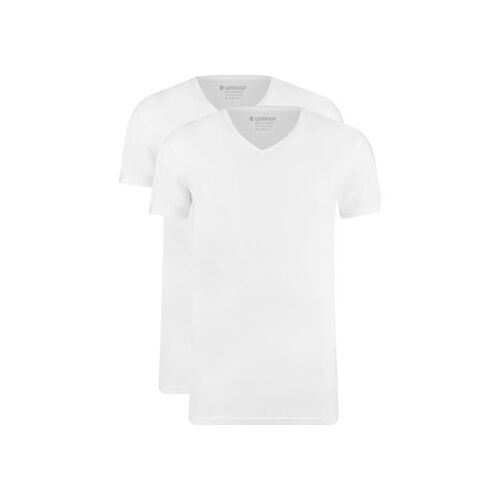 Garage T-shirt Garage 2-Pack Basic T-shirt Bio V-Neck Wit Wit EU XXL,EU M,EU L,EU XL Man