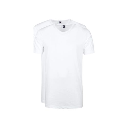 T-shirt Alan Red West-Virginia T-shirt V-Hals Wit (2Pack) Wit EU XXL,EU S,EU M,EU XL Man