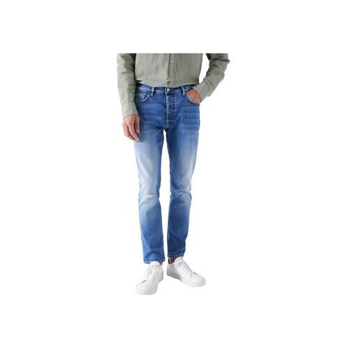 Jeans Salsa - Blauw US 29 / 30,US 30 / 30,US 31 / 30,US 32 / 30,US 33 / 30 Man