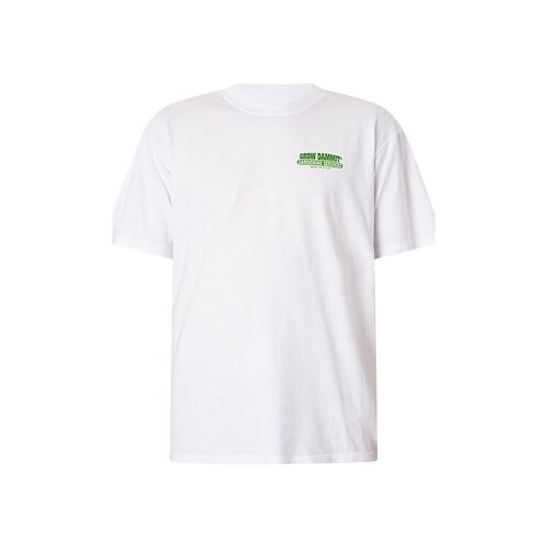 T-shirt Korte Mouw Edwin T-shirt voor tuinierdiensten Wit EU S,EU M,EU L,EU XL Man
