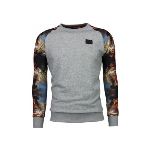 Sweater Local Fanatic Mythologie Arm Motief Grijs EU S,EU 3XL Man