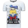 T-shirt Korte Mouw Lf Alcatraz Prisoner Wit EU XXL,EU S,EU M,EU L,EU XL Man