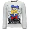 Sweater Lf Alcatraz Prisoner Wit EU XXL,EU S,EU M,EU L,EU XL Man