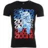 T-shirt Korte Mouw Local Fanatic Zidane Print Zwart EU S,EU M,EU XL,EU XS Man