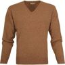 Sweater William Lockie Pullover Lamswol V Savannah Bruin EU XXL,EU M,EU L,EU XL,EU 3XL Man