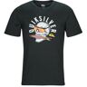 T-shirt Korte Mouw Quiksilver QS ROCKIN SKULL SS Zwart EU S,EU M Man