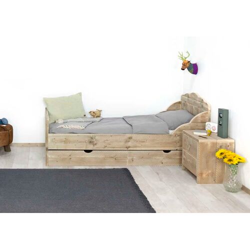 Steigerhouttrend Steigerhouten bed Capac 180 x 80 (OUTLET)