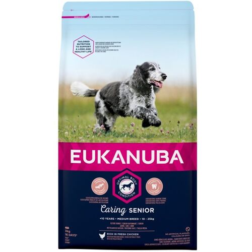 Eukanuba Eukanuba Senior Medium Kip Hondenvoer 3kg