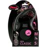 Flexi Flexi New Classic Tape M Zwart 5m