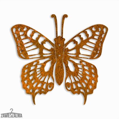 Zawieszalnia – 3D wanddecoratie Koninginnepage vlinder M 31×29 cm cortenstaal Zawieszalnia – 3D wanddecoratie Koninginnepage vlinder M 31×29 cm cortenstaal