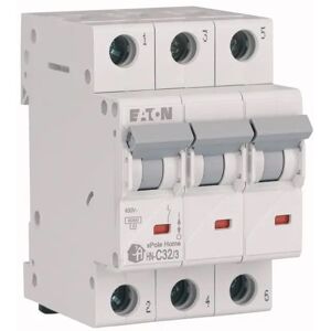 EATON C 32A 3P 6kA Overstromschakelaar - Automaat EATON C 32A 3P 6kA Overstromschakelaar - Automaat