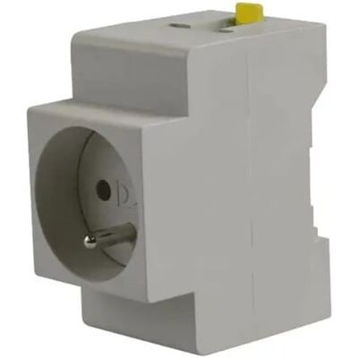 Pawbol Aardingsstopcontact voor DIN-rail - Stekker Pawbol Aardingsstopcontact voor DIN-rail - Stekker