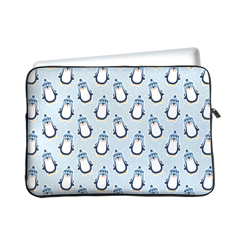 Cazy Tablet Sleeve geschikt voor iPad Air 2022 (5th Gen) - Pinguins