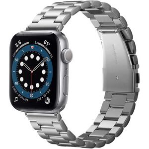 Spigen geschikt voor Apple Watch 4/5/6/7/8/SE/Ultra (42/44/45/49mm) Modern Fit band - zilver
