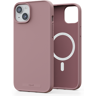 Njord Collections 100% GRS Slim Hoesje geschikt voor iPhone 15 Plus - Mag compatibel - Duurzaam materiaal - Roze