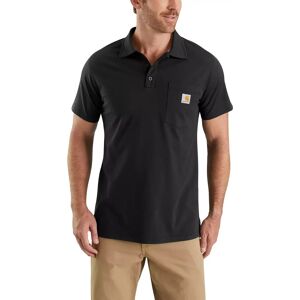 Carhartt Shortsleeves - Carhartt vlek- en zweetbestendig poloshirt Zwart - XL